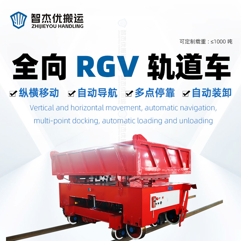 喜讯—-我司新品RGV轨道可装卸搬运车试机成功，产品研发能力新突破！