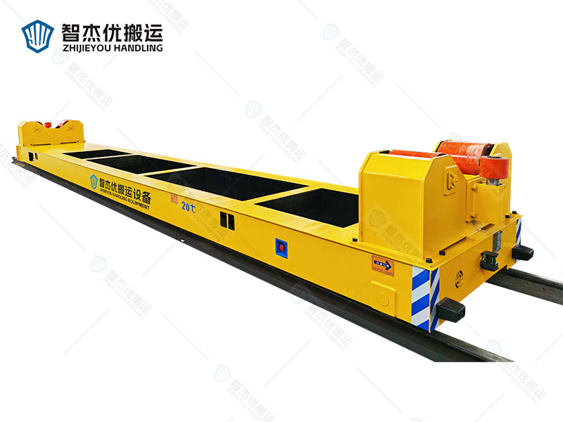 10T 新材料车间膜卷转运轨道车