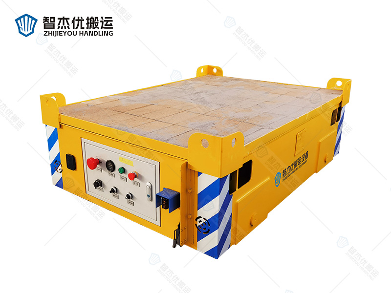 5吨铁水包运输车轨道地平车